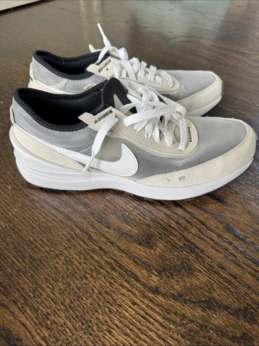 Nike Waffle One Summit White Black 7Y